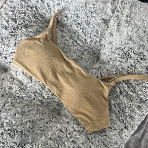 Top piece bathing suit - glitter